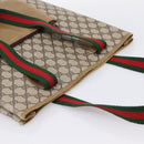 GUCCI GG Supreme Tote Bag PVC Leather Beige 47 02 4120 Auth ep15688-6