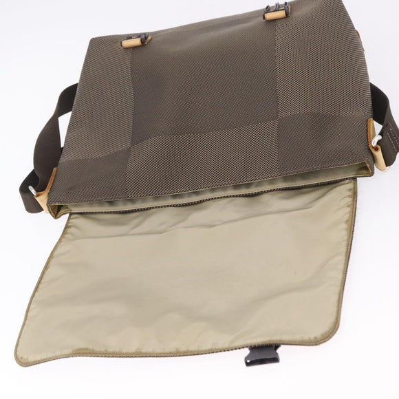 LOUIS VUITTON Damier Geant Roux Shoulder Bag Tail M93077 LV Auth ep15689