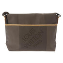 LOUIS VUITTON Damier Geant Roux Shoulder Bag Tail M93077 LV Auth ep15689-2