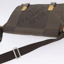 LOUIS VUITTON Damier Geant Roux Shoulder Bag Tail M93077 LV Auth ep15689-6