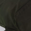 PRADA Backpack Nylon Green Silver Auth ep15691-18