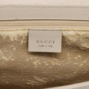 GUCCI Hand Bag Leather White Silver 001 3160 Auth ep15692-10