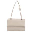 GUCCI Hand Bag Leather White Silver 001 3160 Auth ep15692-13