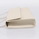 GUCCI Hand Bag Leather White Silver 001 3160 Auth ep15692-3