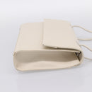 GUCCI Hand Bag Leather White Silver 001 3160 Auth ep15692-4