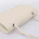GUCCI Hand Bag Leather White Silver 001 3160 Auth ep15692-6