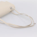 GUCCI Hand Bag Leather White Silver 001 3160 Auth ep15692-7