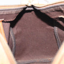 GUCCI Hand Bag Canvas Brown Gold Tone 02 468 33 39 Auth ep15697-16