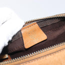 GUCCI Hand Bag Canvas Brown Gold Tone 02 468 33 39 Auth ep15697-18