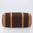 GUCCI Hand Bag Canvas Brown Gold Tone 02 468 33 39 Auth ep15697-9