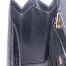 GUCCI Hand Bag Leather 2way Black Gold Tone Auth ep15699V-21