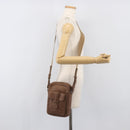 BOTTEGA VENETA Shoulder Bag Leather Brown 145152 Auth ep15711-22