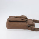 BOTTEGA VENETA Shoulder Bag Leather Brown 145152 Auth ep15711-3