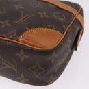 LOUIS VUITTON Monogram Compiegne 28 Clutch Bag M51845 LV Auth ep15714-14