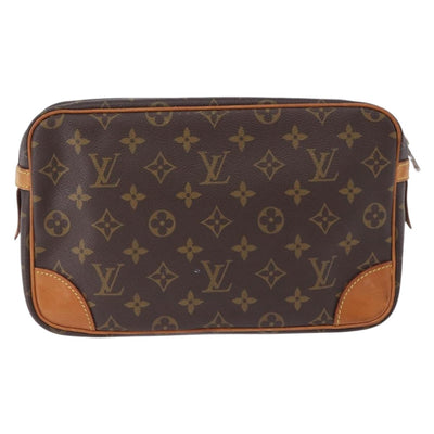 LOUIS VUITTON Monogram Compiegne 28 Clutch Bag M51845 LV Auth ep15714 - 0