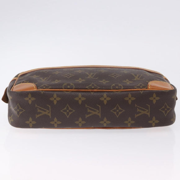LOUIS VUITTON Monogram Compiegne 28 Clutch Bag M51845 LV Auth ep15714