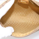 GUCCI Micro GG Shoulder Bag PVC Leather Beige Gold Tone 007 87 0012 Auth ep15721-11