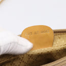 GUCCI Micro GG Shoulder Bag PVC Leather Beige Gold Tone 007 87 0012 Auth ep15721-12