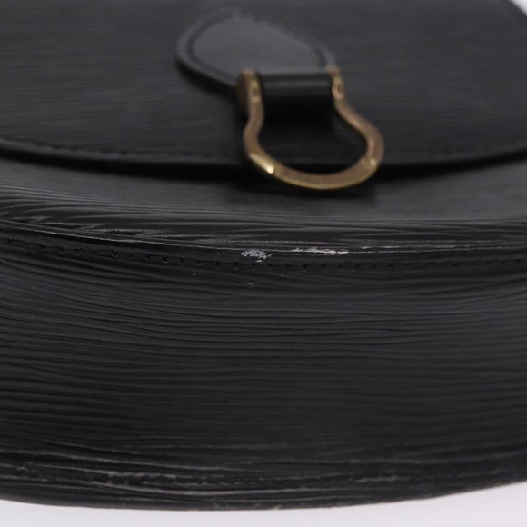 LOUIS VUITTON Epi Saint Cloud PM Shoulder Bag Black M52212 LV Auth ep15725A