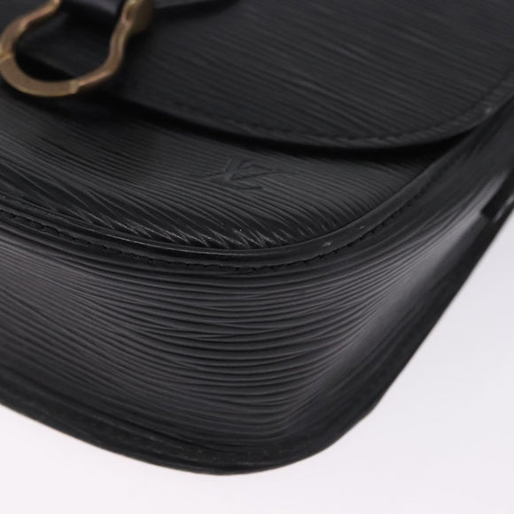 LOUIS VUITTON Epi Saint Cloud PM Shoulder Bag Black M52212 LV Auth ep15725A