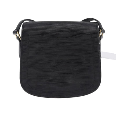 LOUIS VUITTON Epi Saint Cloud PM Shoulder Bag Black M52212 LV Auth ep15725A - 0