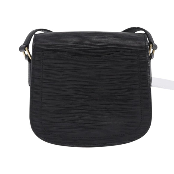 LOUIS VUITTON Epi Saint Cloud PM Shoulder Bag Black M52212 LV Auth ep15725A