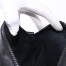 CELINE C Saluki Shoulder Bag Canvas Black Gold Tone Auth ep15727-19