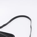 CELINE C Saluki Shoulder Bag Canvas Black Gold Tone Auth ep15727-8