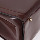 GUCCI Bamboo Hand Bag Patent Outlet Brown Gold Tone 002 8260 2853 Auth ep15729A-15