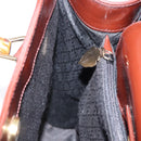 GUCCI Bamboo Hand Bag Patent Outlet Brown Gold Tone 002 8260 2853 Auth ep15729A-21