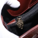 GUCCI Bamboo Hand Bag Patent Outlet Brown Gold Tone 002 8260 2853 Auth ep15729A-23