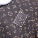 LOUIS VUITTON Monogram Mini Lin Saumur 30 Bag Brown Fuzan M95227 LV Auth ep15730-21