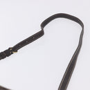 LOUIS VUITTON Monogram Mini Lin Saumur 30 Bag Brown Fuzan M95227 LV Auth ep15730-8
