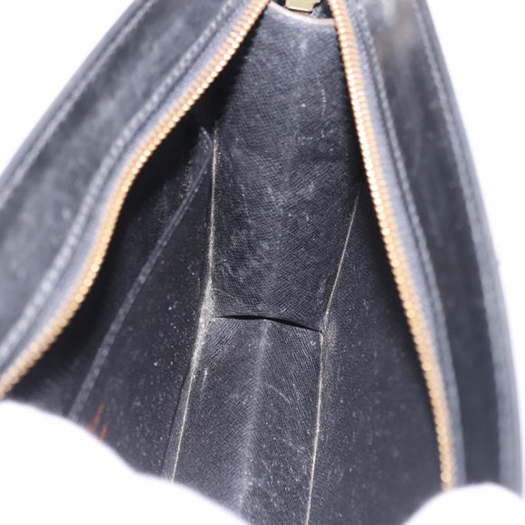 LOUIS VUITTON Epi Pochette Homme Clutch Bag Black M52522 LV Auth ep15733