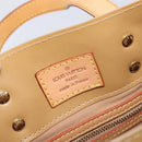 LOUIS VUITTON Monogram Vernis Reade PM Hand Bag Noisette M91334 LV Auth ep15734A-17