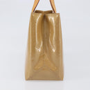 LOUIS VUITTON Monogram Vernis Reade PM Hand Bag Noisette M91334 LV Auth ep15734A-4