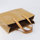 LOUIS VUITTON Monogram Vernis Reade PM Hand Bag Noisette M91334 LV Auth ep15734A-6