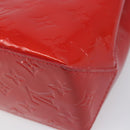 LOUIS VUITTON Monogram Vernis Reade PM Hand Bag Rouge M91088 LV Auth ep15737A-15