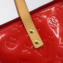 LOUIS VUITTON Monogram Vernis Reade PM Hand Bag Rouge M91088 LV Auth ep15737A-17
