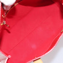 LOUIS VUITTON Monogram Vernis Reade PM Hand Bag Rouge M91088 LV Auth ep15737A-11