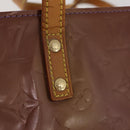 LOUIS VUITTON Monogram Vernis Reade GM Tote Bag Purple Viole M91085 Auth ep15738-17