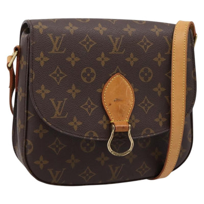 LOUIS VUITTON Monogram Saint Cloud GM Shoulder Bag M51242 LV Auth ep15739