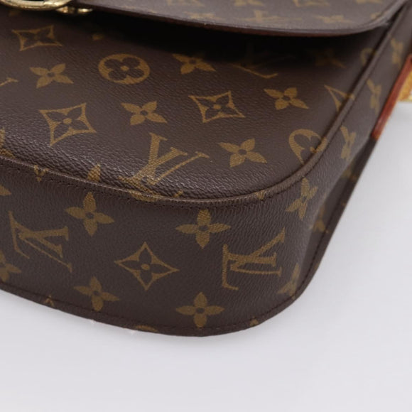 LOUIS VUITTON Monogram Saint Cloud GM Shoulder Bag M51242 LV Auth ep15739