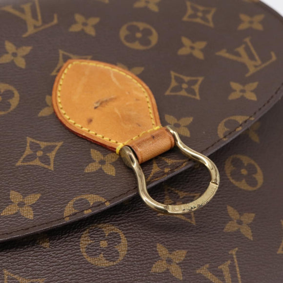 LOUIS VUITTON Monogram Saint Cloud GM Shoulder Bag M51242 LV Auth ep15739
