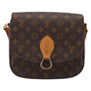 LOUIS VUITTON Monogram Saint Cloud GM Shoulder Bag M51242 LV Auth ep15739-13