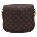 LOUIS VUITTON Monogram Saint Cloud GM Shoulder Bag M51242 LV Auth ep15739-2