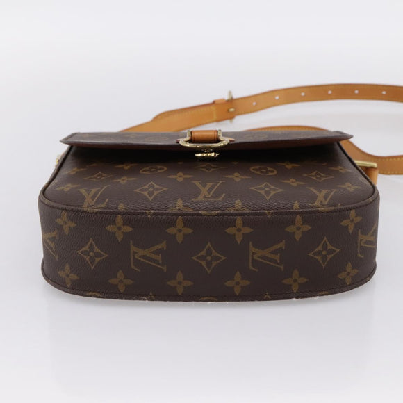 LOUIS VUITTON Monogram Saint Cloud GM Shoulder Bag M51242 LV Auth ep15739