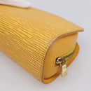 LOUIS VUITTON Epi Dauphine PM Pouch Yellow M48449 LV Auth ep15742-15
