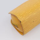 LOUIS VUITTON Epi Dauphine PM Pouch Yellow M48449 LV Auth ep15742-16