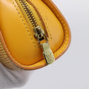 LOUIS VUITTON Epi Dauphine PM Pouch Yellow M48449 LV Auth ep15742-8